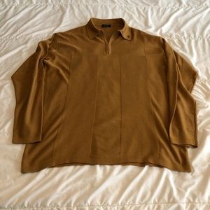 Versace Collection Logo 1/4 zip size 2xlt Sweater